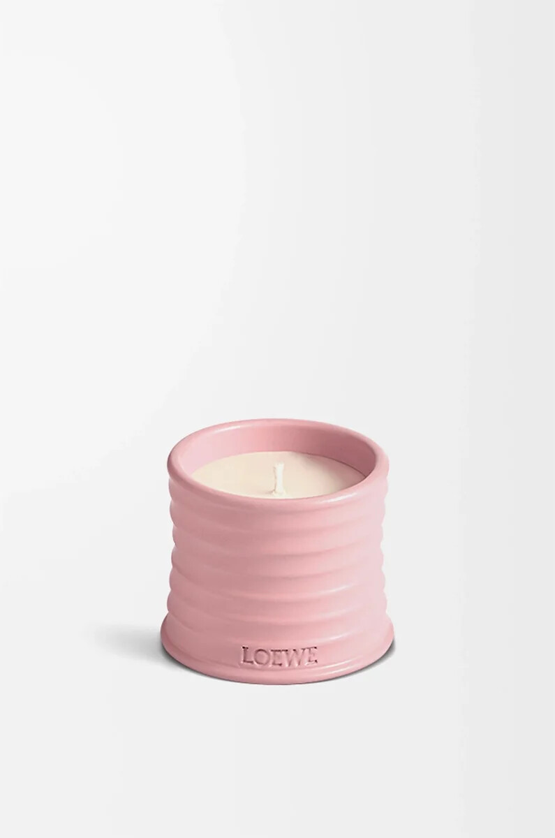 petite bougie ivy rose clair
