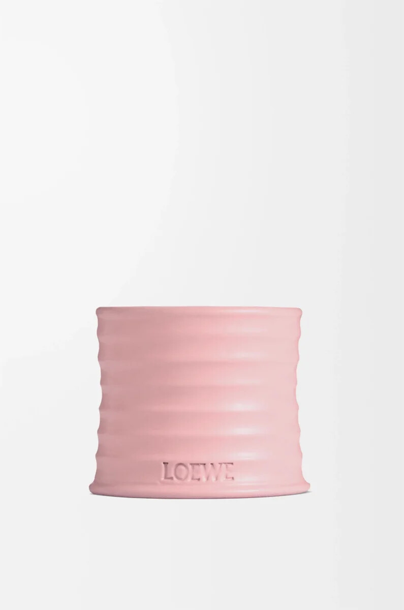 petite bougie ivy rose clair