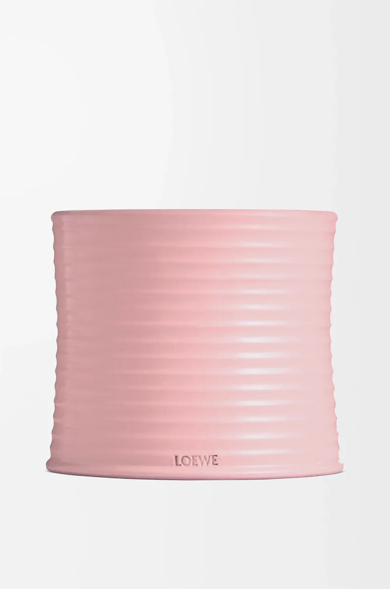grande bougie ivy rose clair