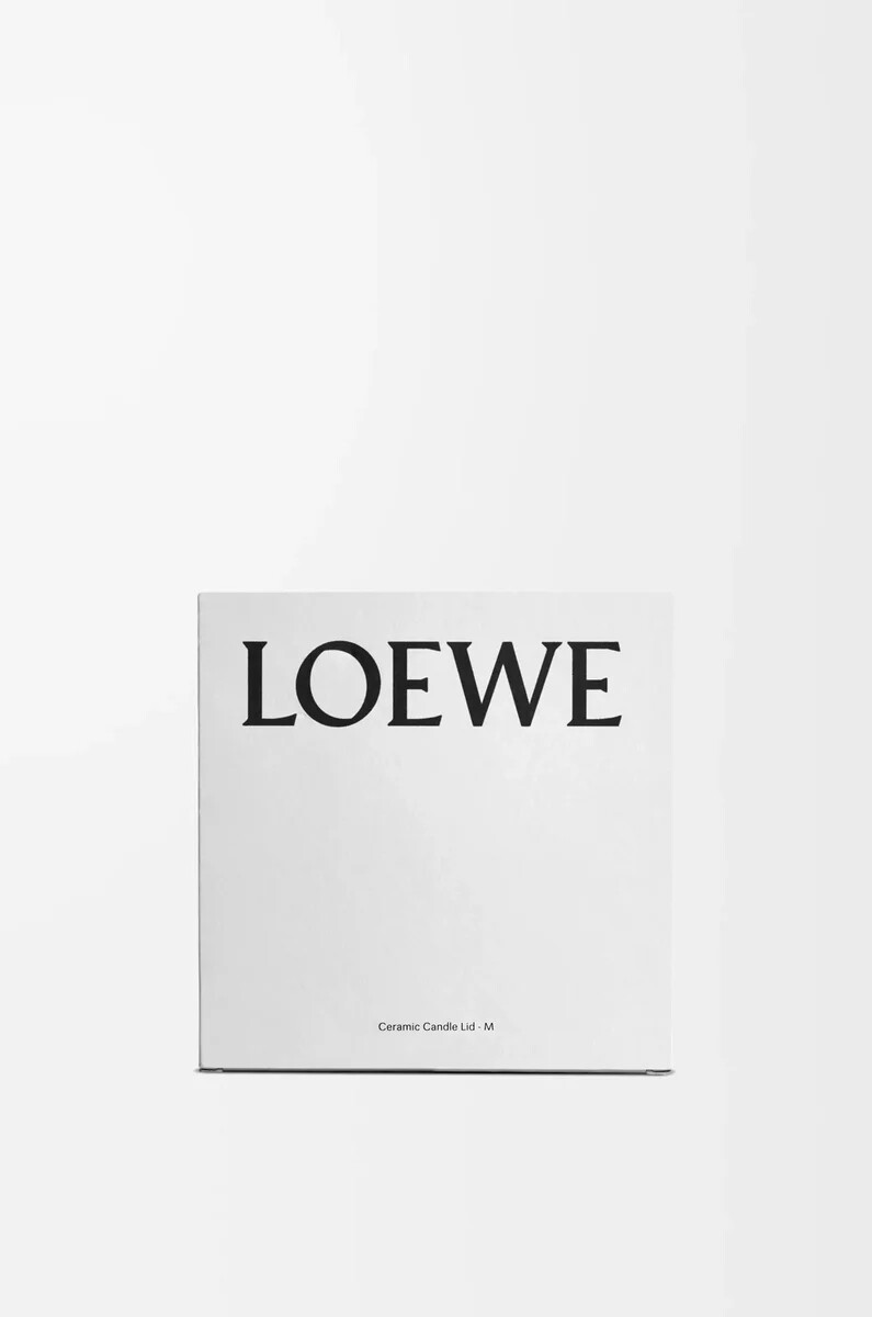 couvercle de bougie moyen en terre cuite