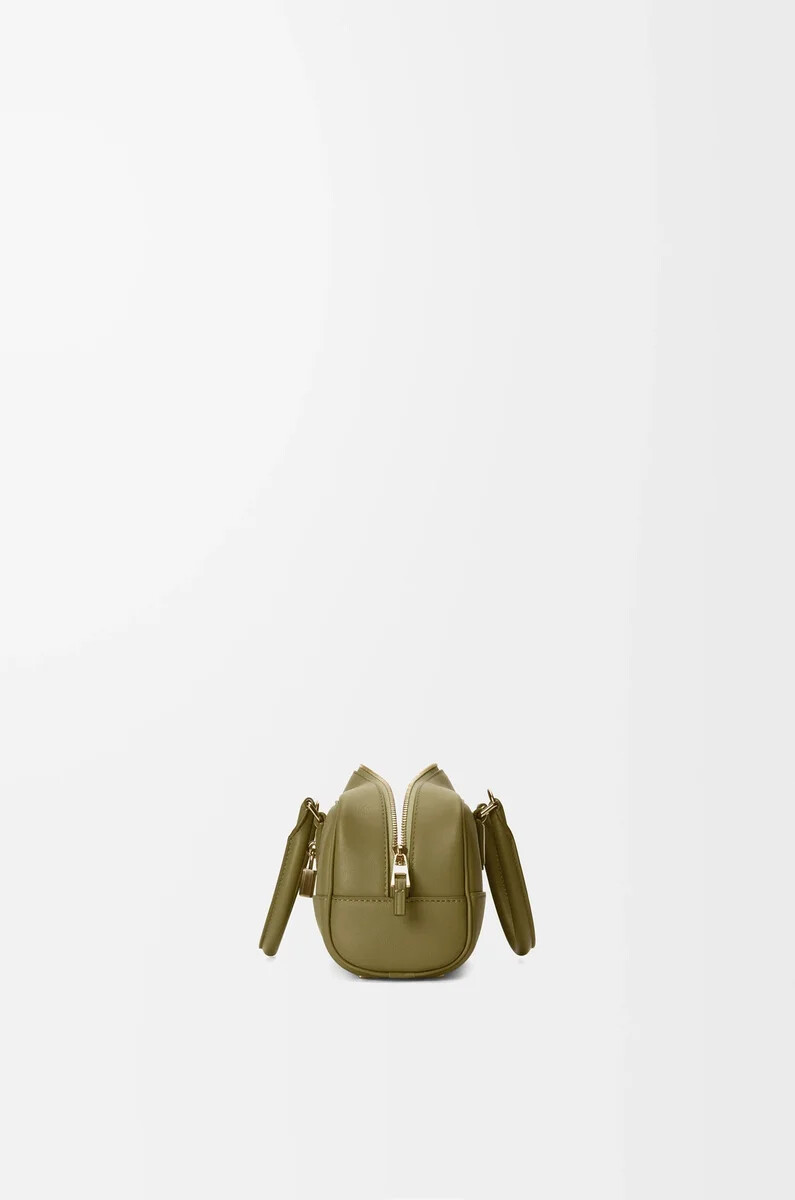 sac court amazona 23 en cuir de veau nappa olive