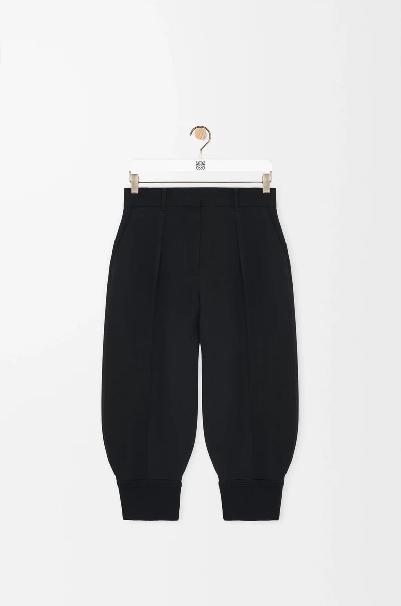 short en viscose stretch noir