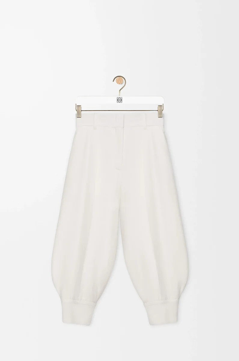 short en viscose stretch blanc