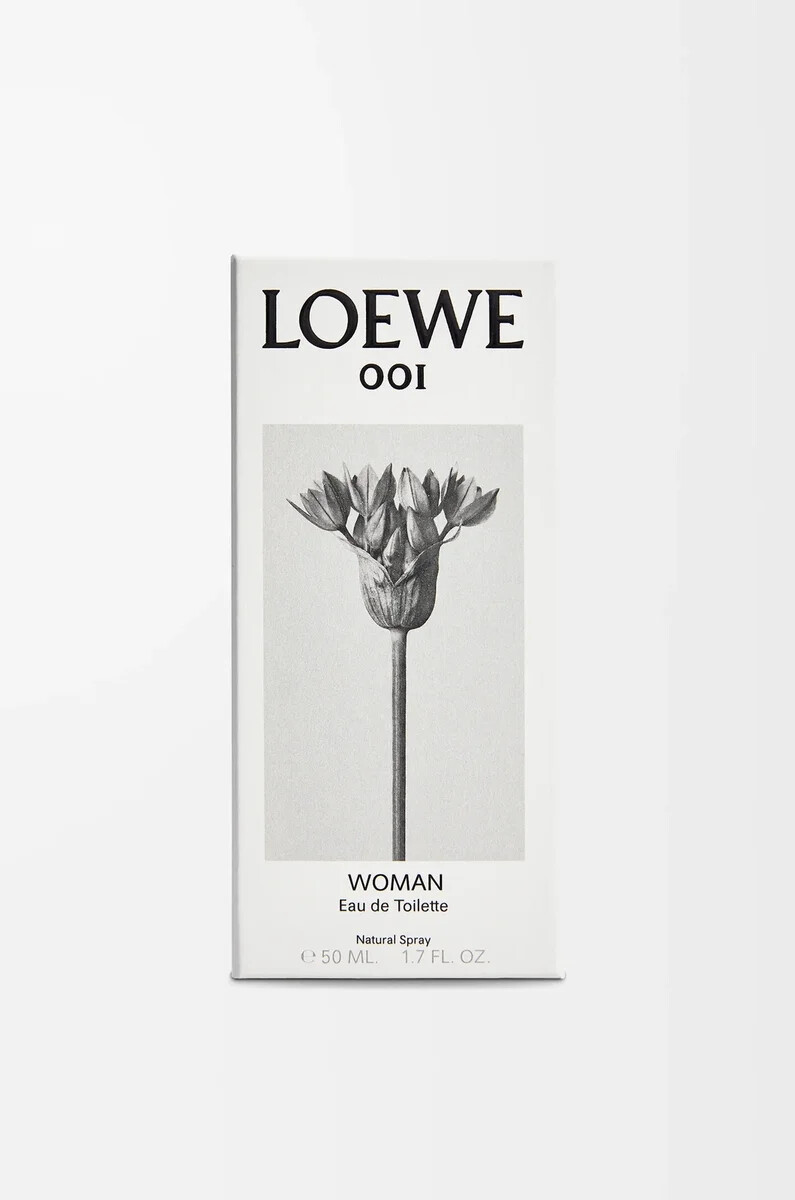loewe 001 femme eau de toilette 50 ml incolore