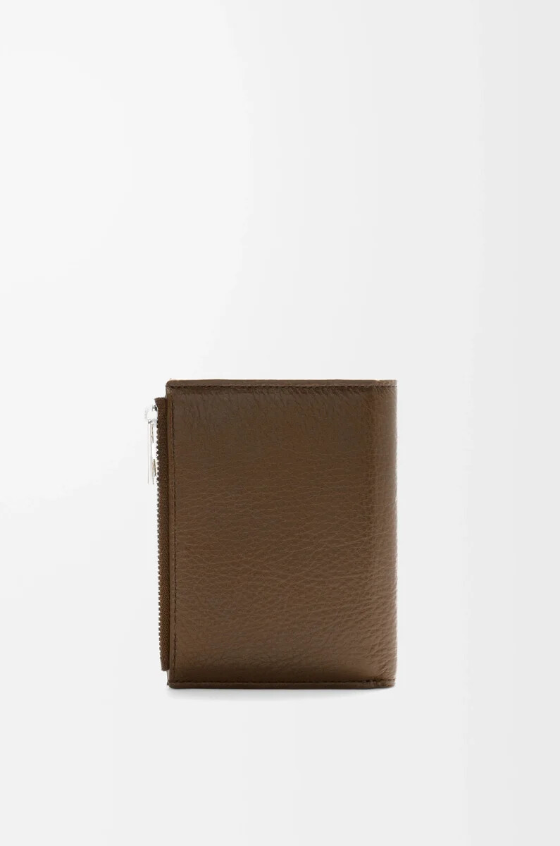 portefeuille fin et compact en cuir de cerf tundra