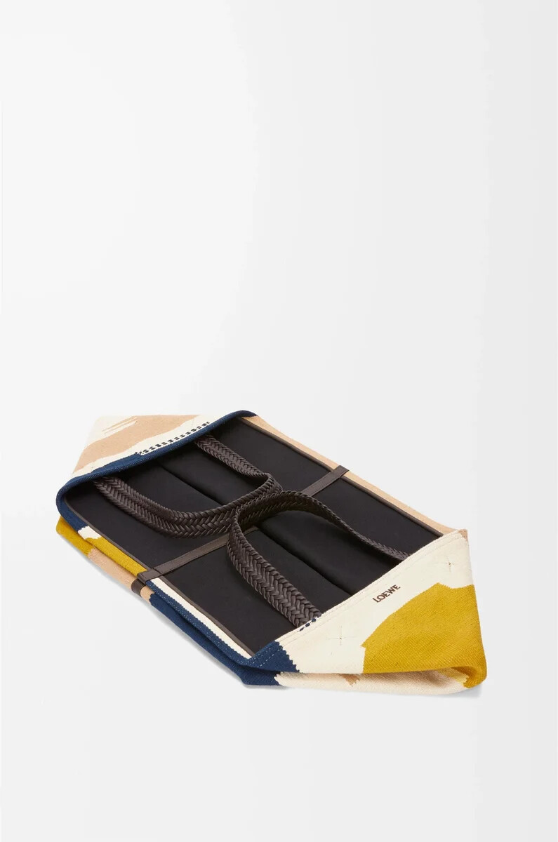 sac fourre-tout xxl pliable en toile multicolore