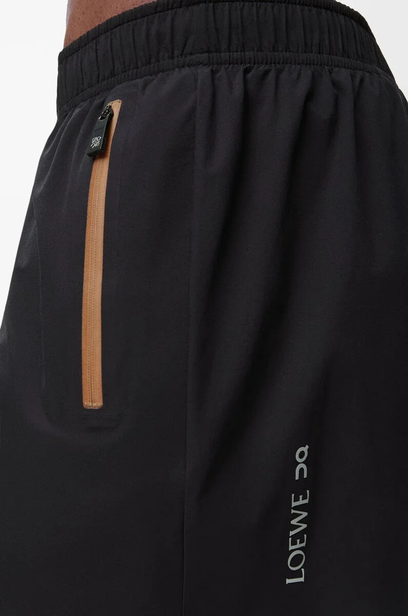 short de performance en tissu technique noir