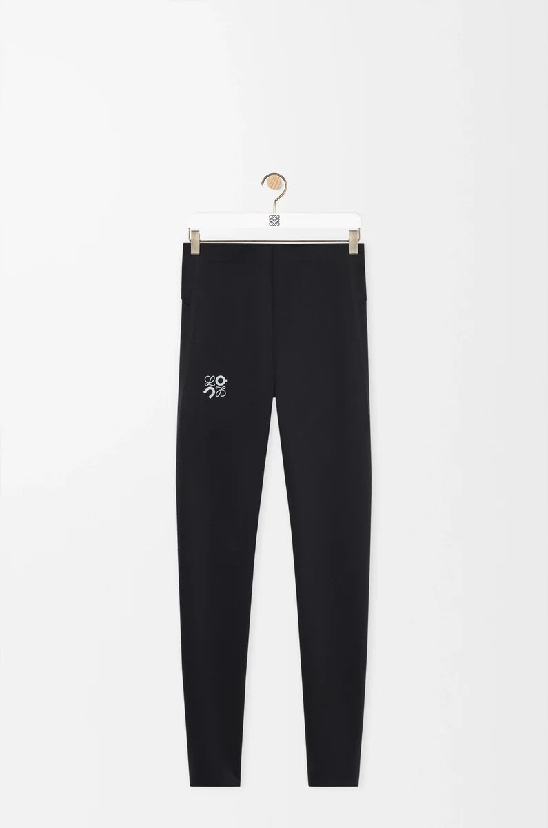 collant de sport en jersey technique noir