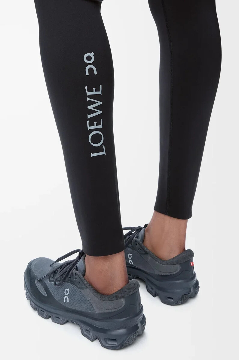 collant de sport en jersey technique noir