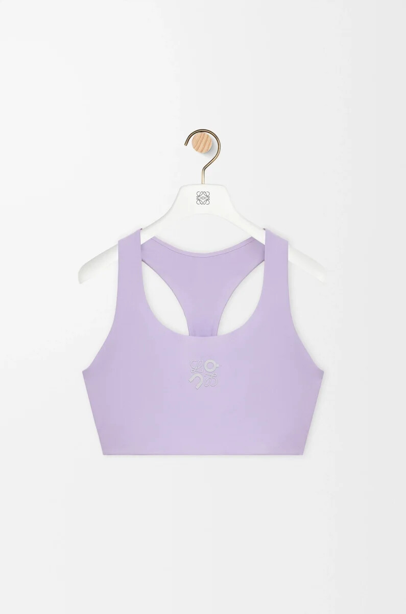 soutien-gorge souple en jersey technique lilas