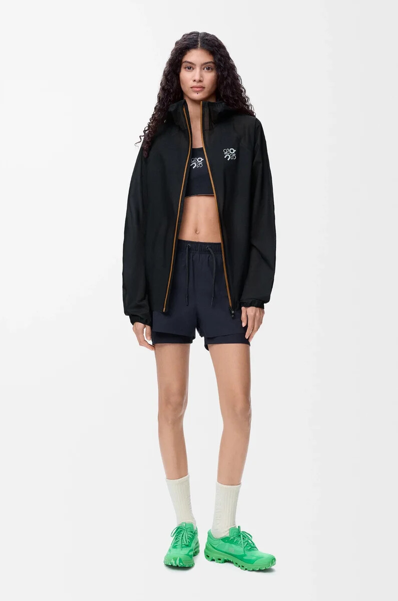 veste ultra en tissu technique noir