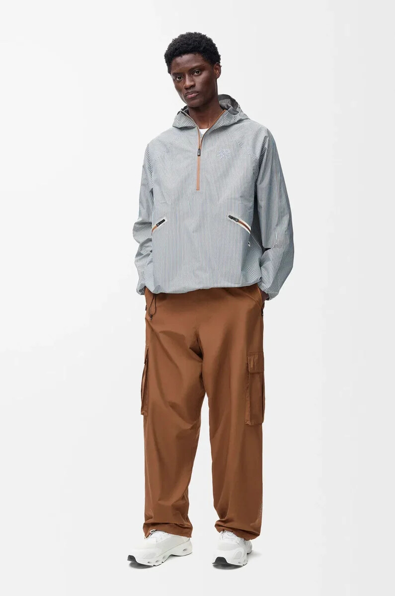 anorak storm en toile technique beigebleu