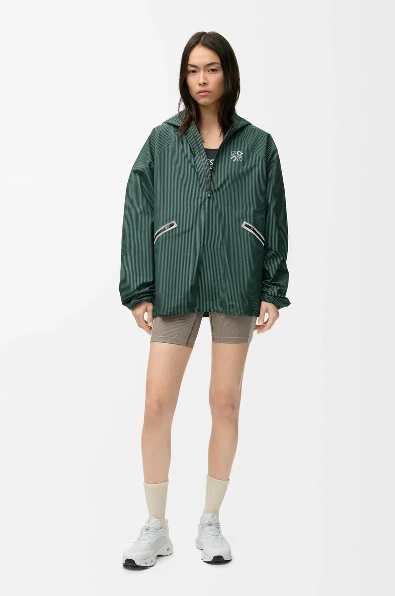 anorak storm en tissu technique vertnoir