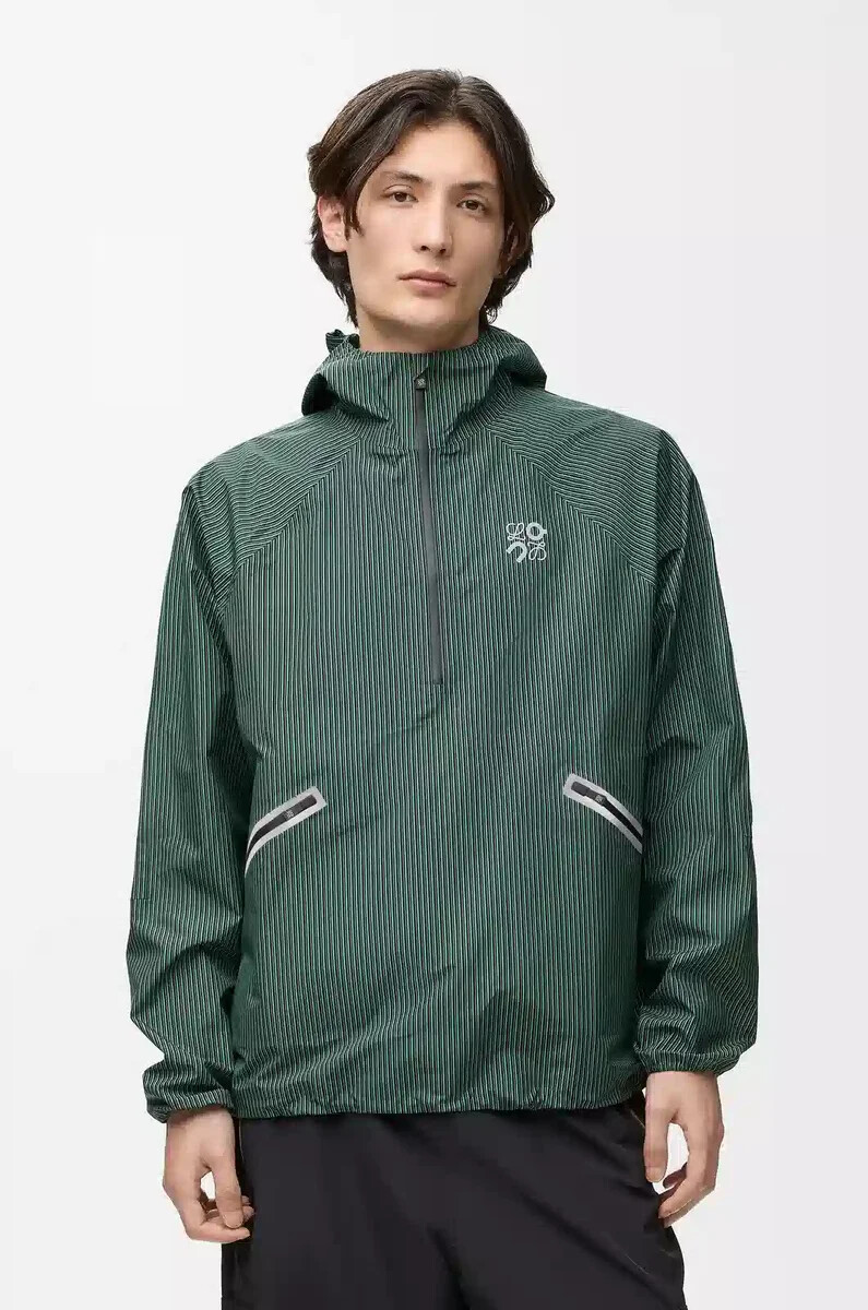 anorak storm en tissu technique vertnoir