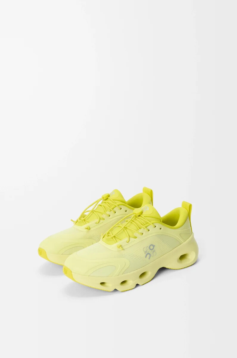baskets cloudsolo vert citron